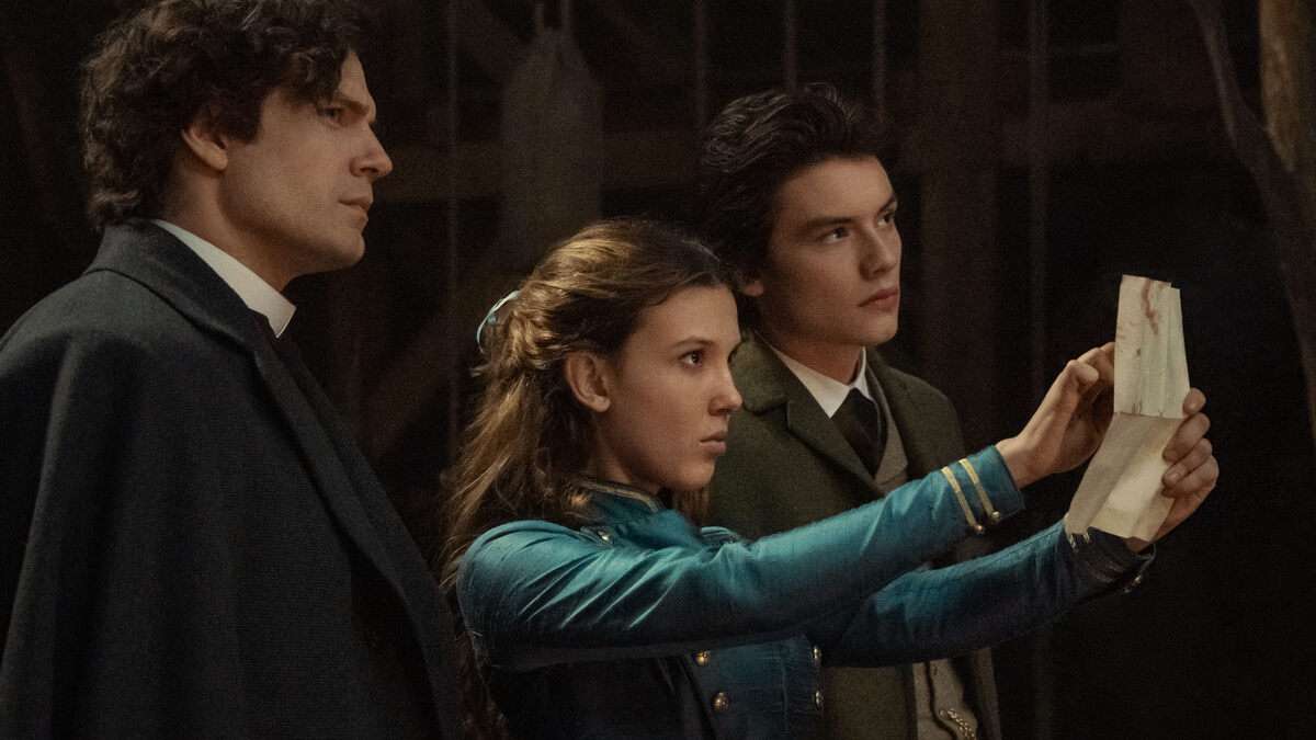 Enola Holmes 2 Ending Explained Who Was Moriarty What Does The End Credit Scene Mean Dmt