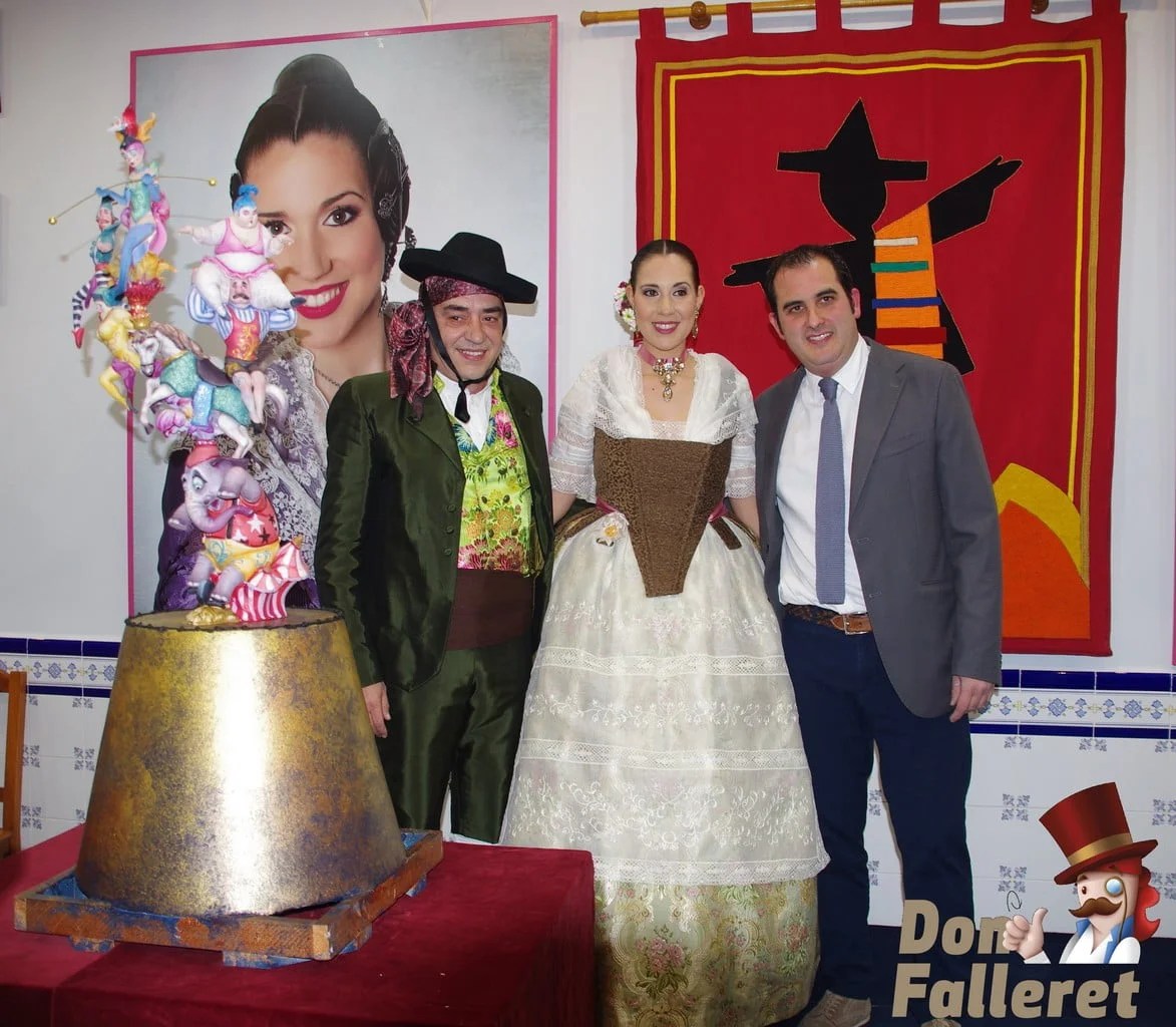 San Marcelino pisa fuerte 30 Falla San Marcelino Bocetos 2017 Don Falleret 30