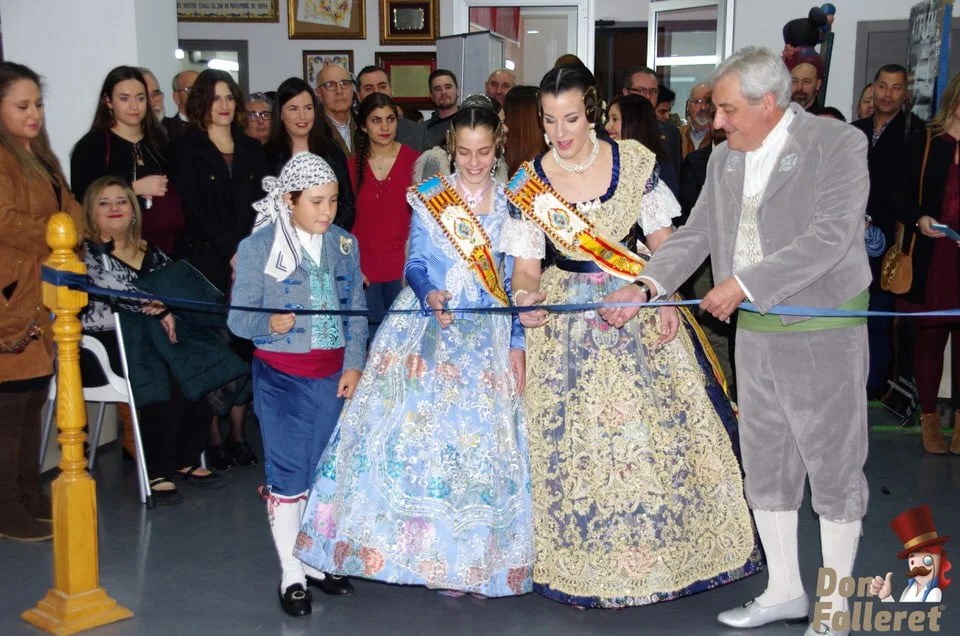 La Falla Cuba inaugura su nuevo casal 1 Inauguración casal Falla Cuba Lit Azorín