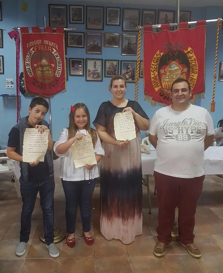 Selgas Tovar ja té Falleres Majors i artistes per a 2018 1 Falleres Majors Selgas