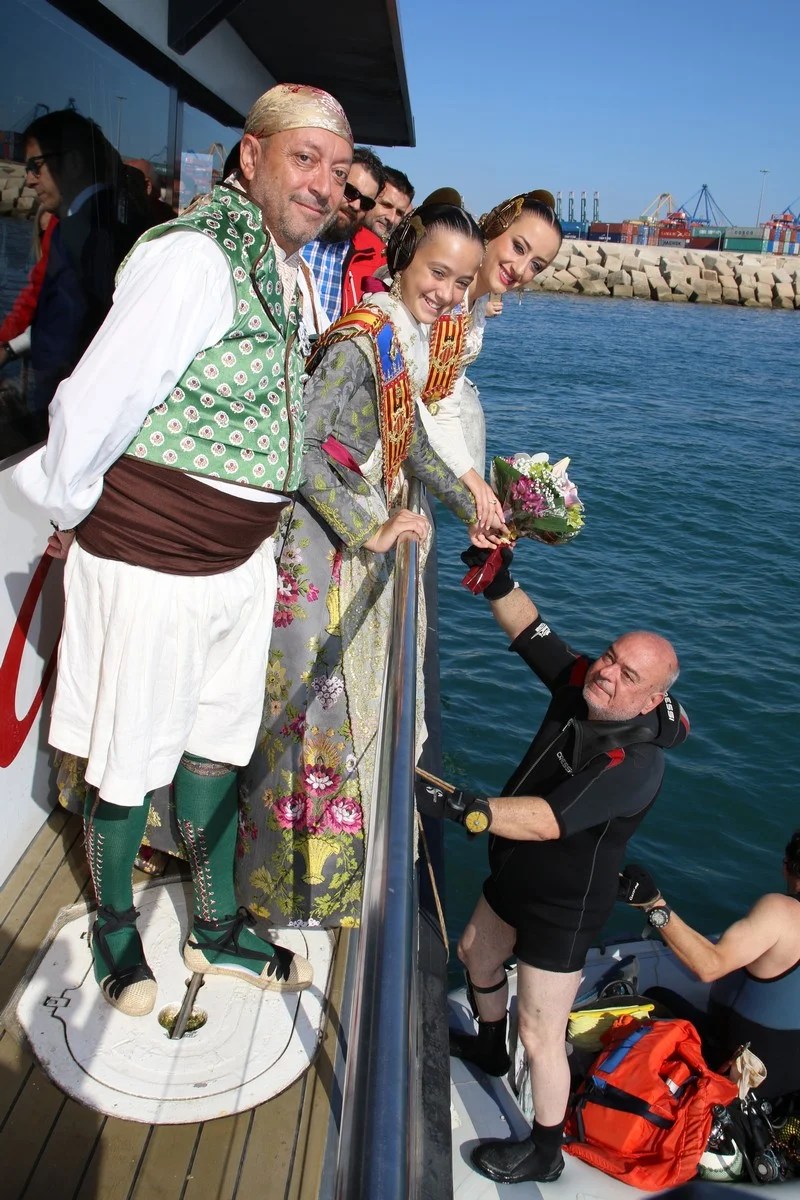 EL MARÍTIMO REALIZÓ SU OFRENDA MARINERA A LA MARE DE DÉU