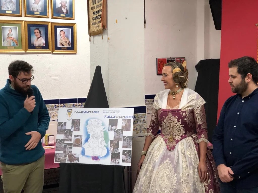 La Falla de la Llum presentó sus Fallas 2019 7 3