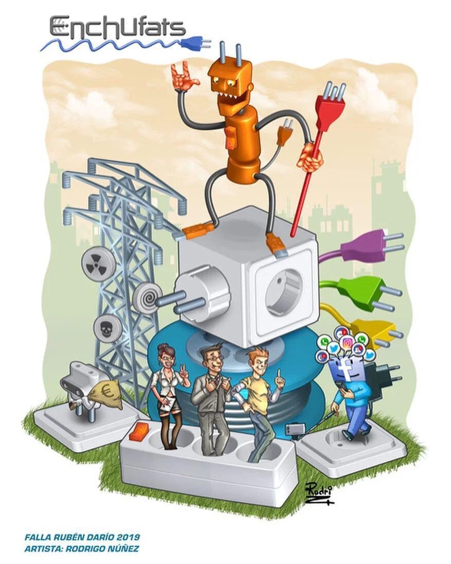 La Falla Rubén Dario presentó sus Fallas 2019 5 whatsapp image 2018 12 01 at 18.25.15