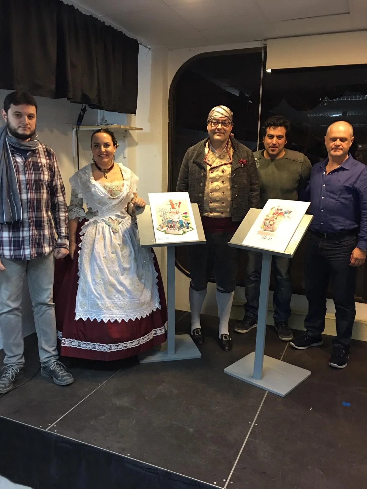 La Falla Rubén Dario presentó sus Fallas 2019 6 whatsapp image 2018 12 01 at 19.02.36