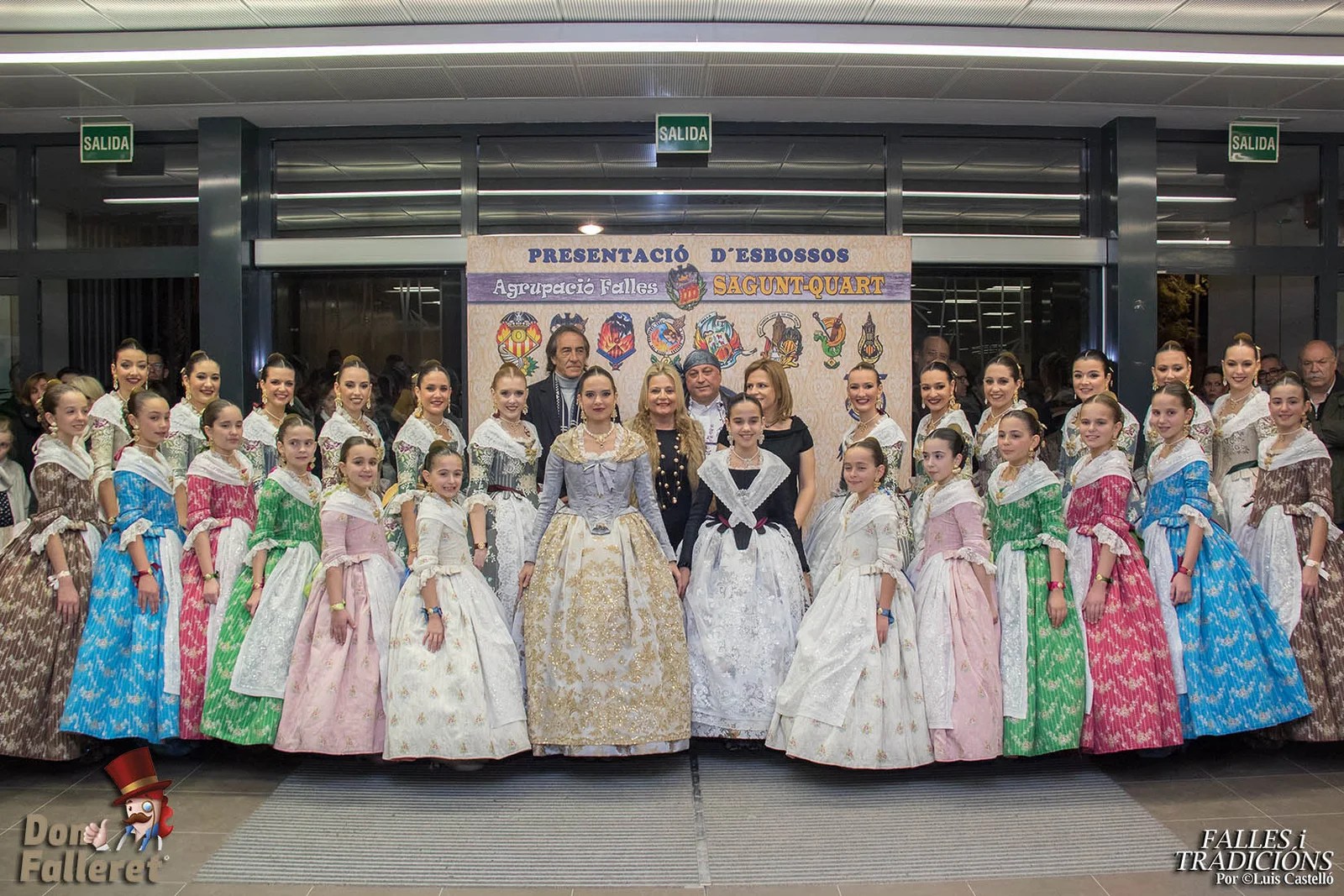 Así fue la presentación de bocetos de la Agrupación Sagunto Quart 3 1 21