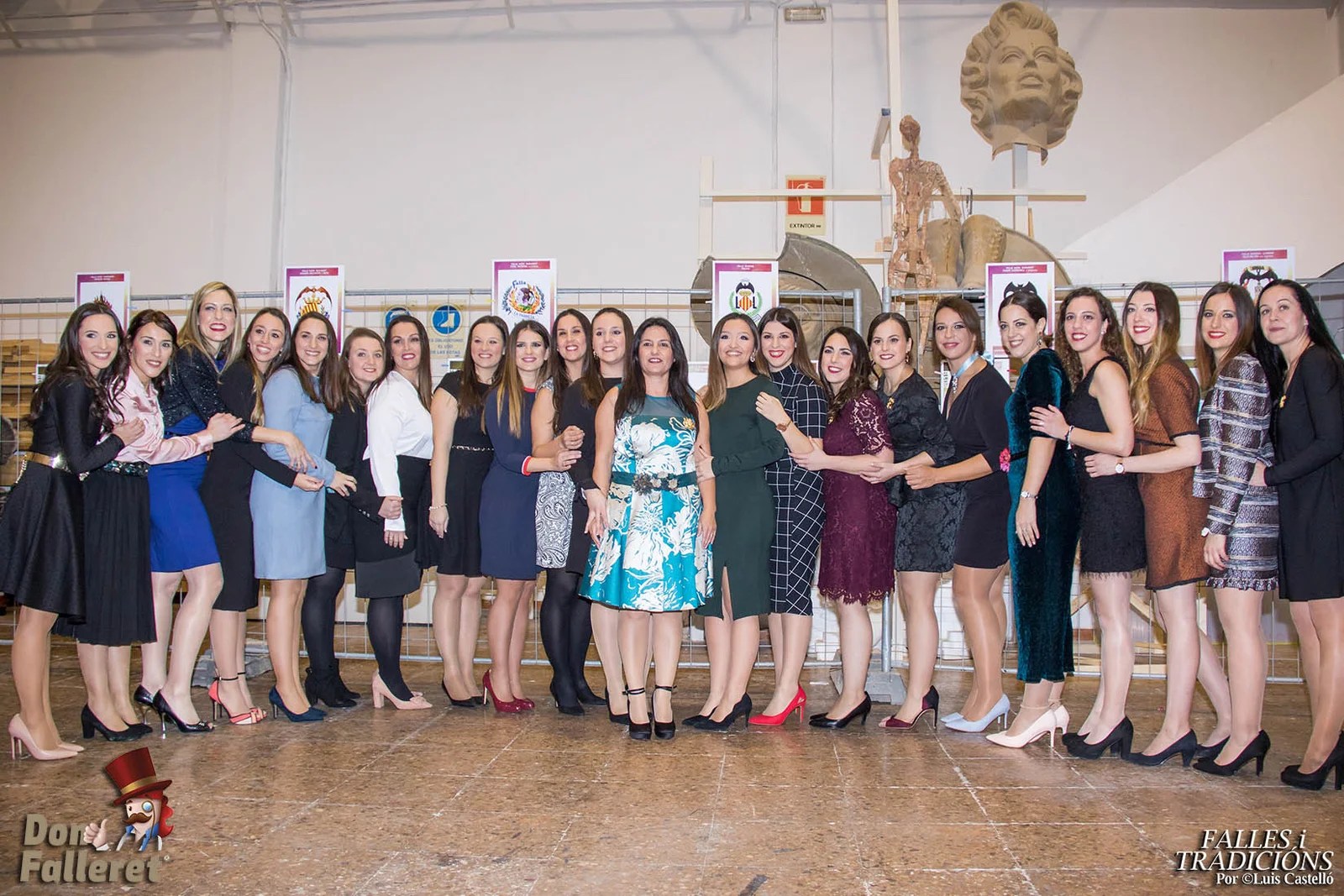 Benicampa presentó sus fallas 2019 30 Fed Fallas Benicalap Campanar Don Falleret 35