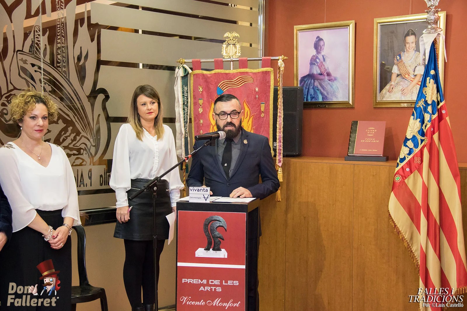Sole Giménez, Premi de Les Arts Vicente Monfort 2018 7 Premi de Les Arts 2018 Don Falleret 17 enero 2019 8