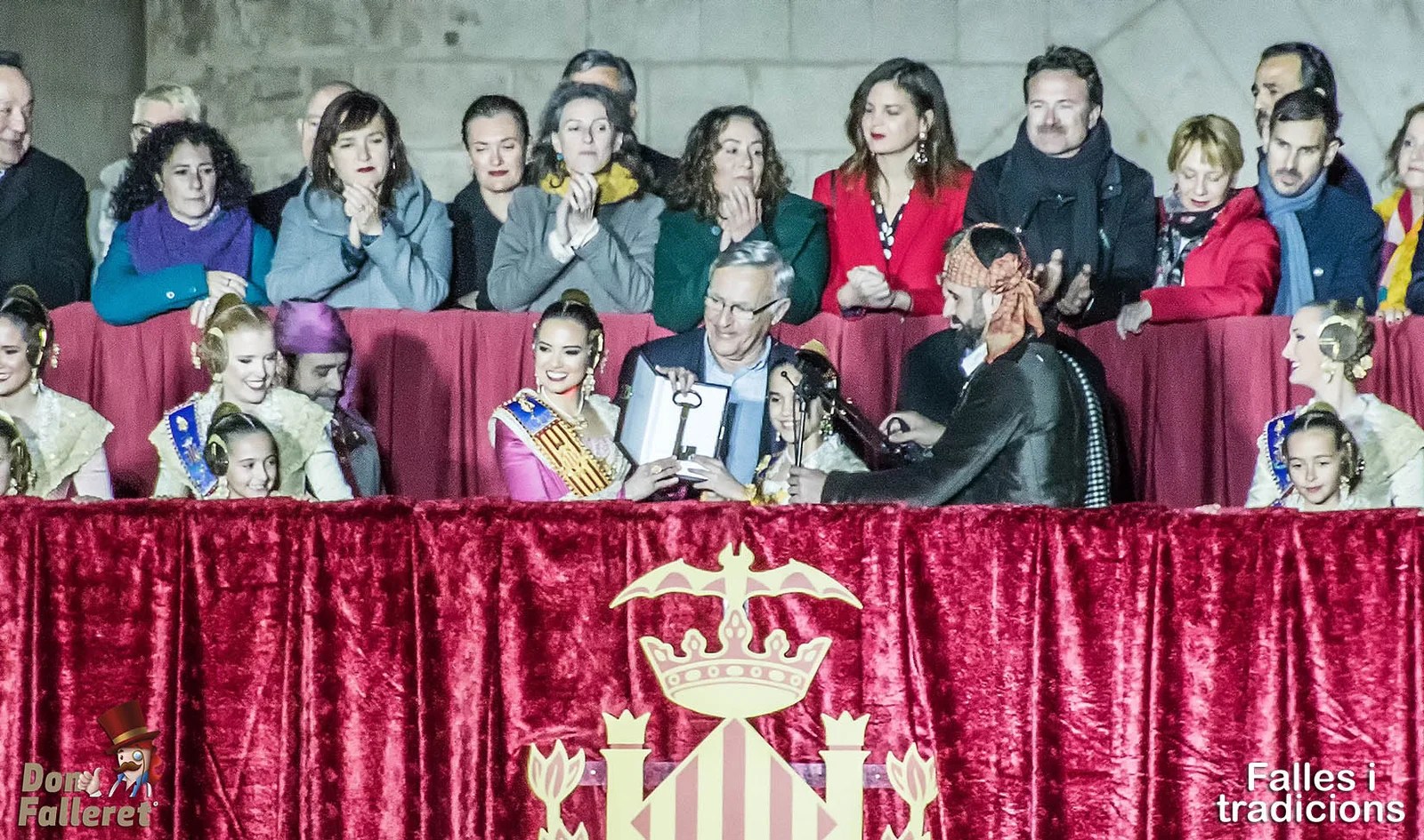 La Crida de las Fallas 2019 a ritmo de bolero 35 Crida 2019 Don Falleret 77