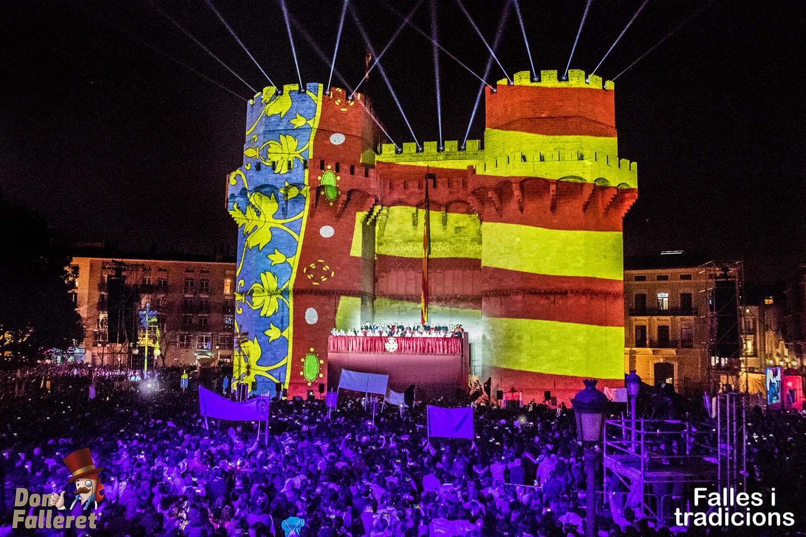 La Crida de las Fallas 2019 a ritmo de bolero 36 Crida 2019 Don Falleret 82