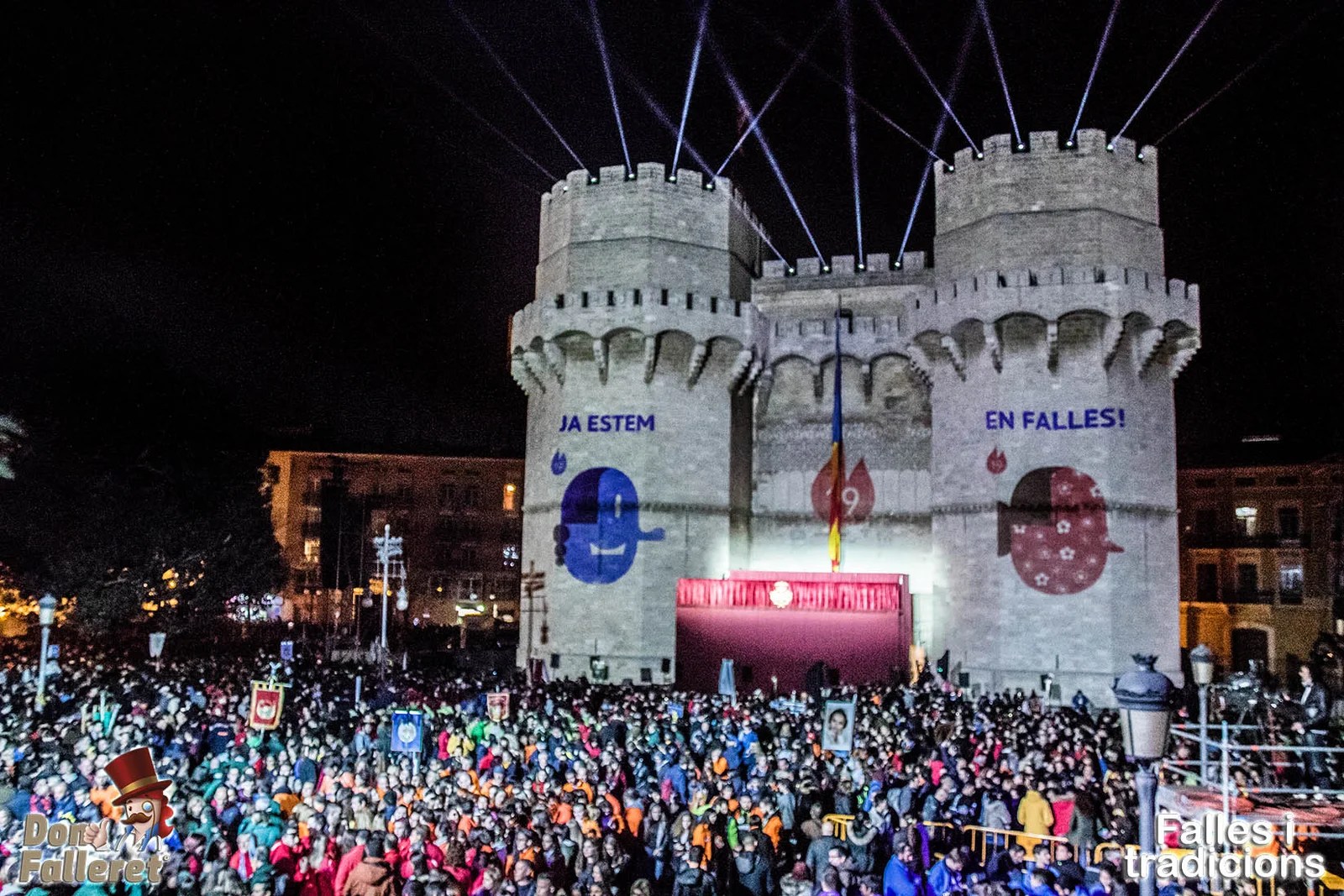La Crida de las Fallas 2019 a ritmo de bolero 34 Crida 2019 Don Falleret 84