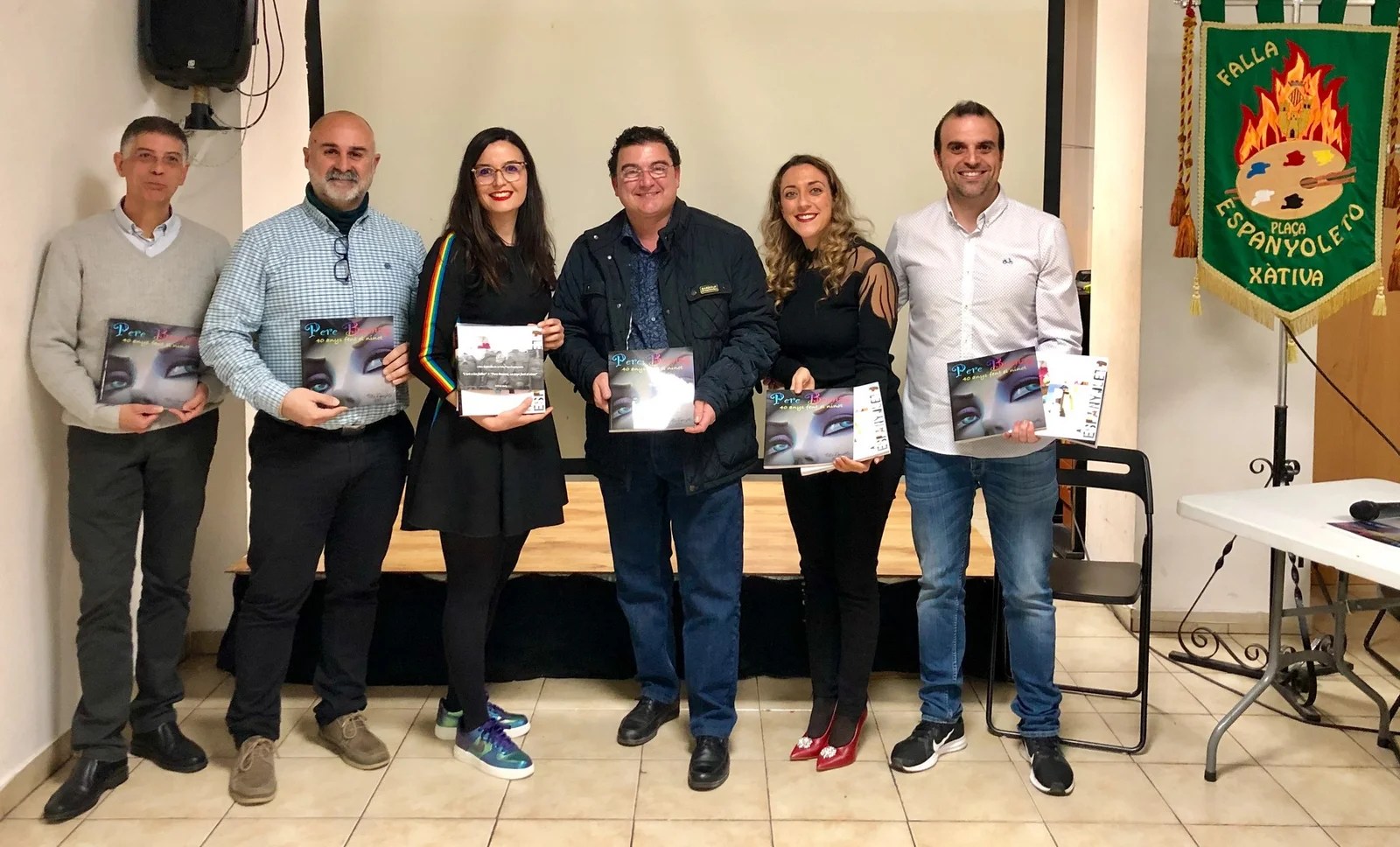 Presentació del Llibre Explicatiu de la Falla Espanyoleto