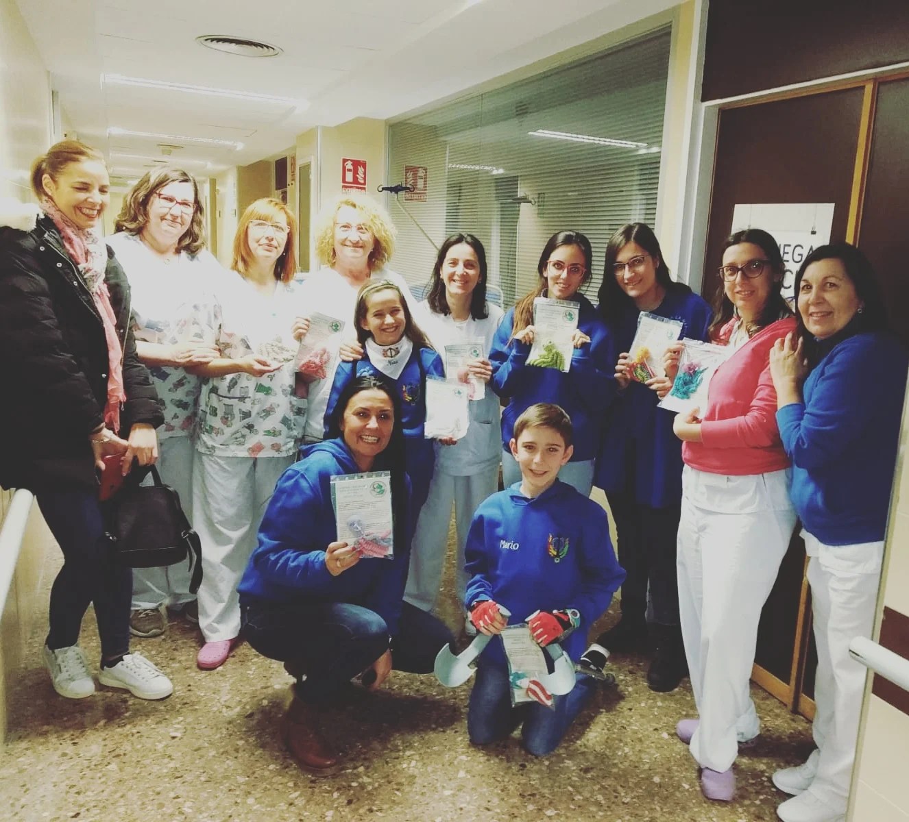 A.C. Falla la Marina entrega en el Clínic de València els polpets solidaris 1 IMG 20190204 WA0003