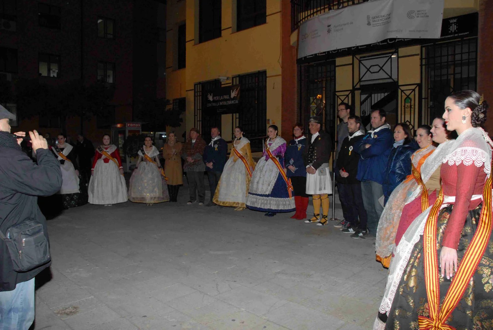 Comienzan las Nits d’Albaes de Federación Junta Fallera de Sagunto 1 PBC 0474