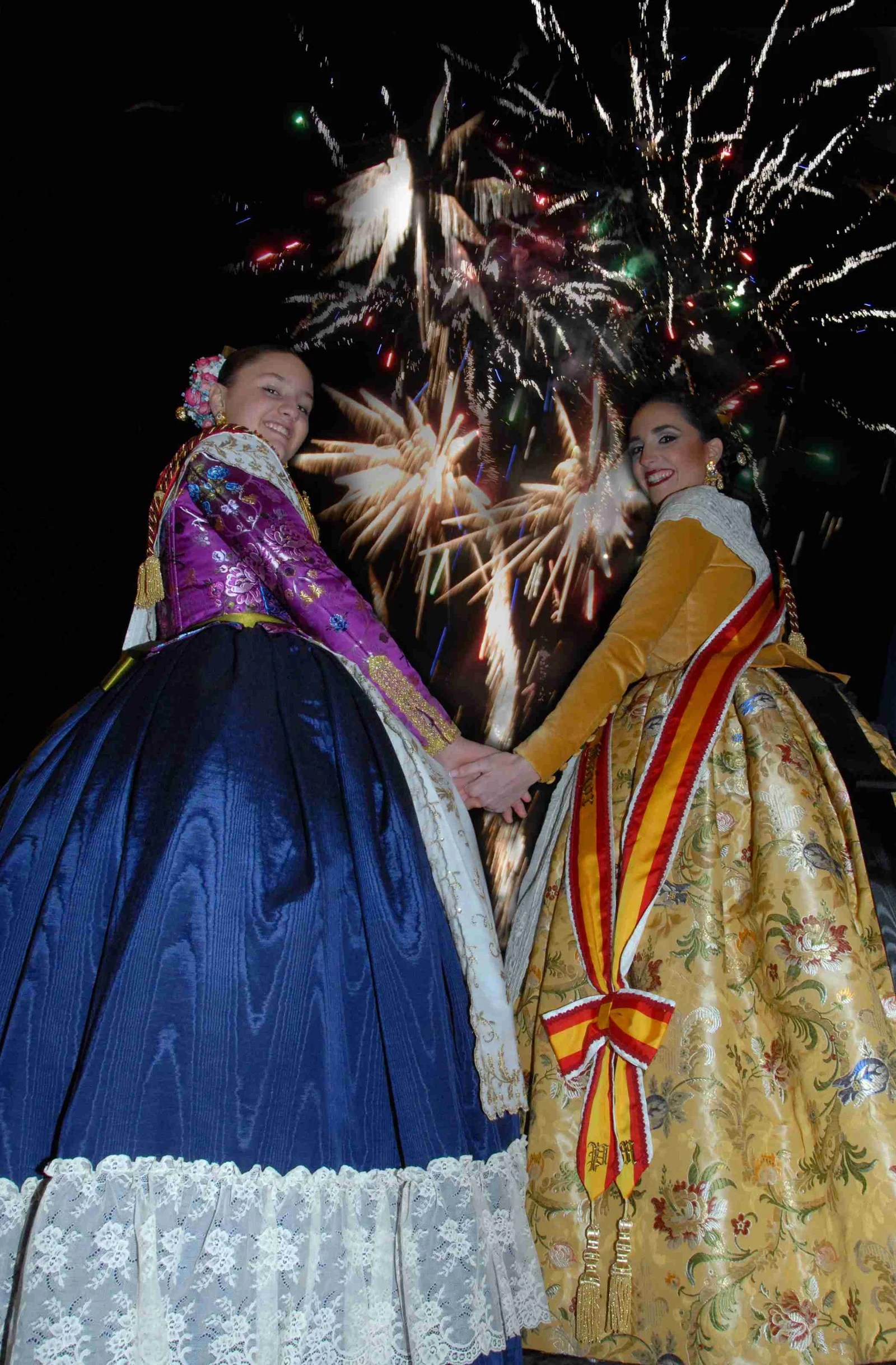 Comienzan las Nits d’Albaes de Federación Junta Fallera de Sagunto 4 PBC 0536