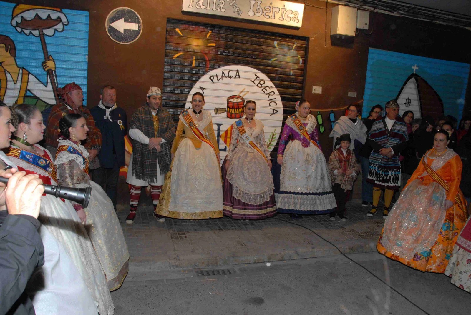 Comienzan las Nits d’Albaes de Federación Junta Fallera de Sagunto 3 PBC 0587