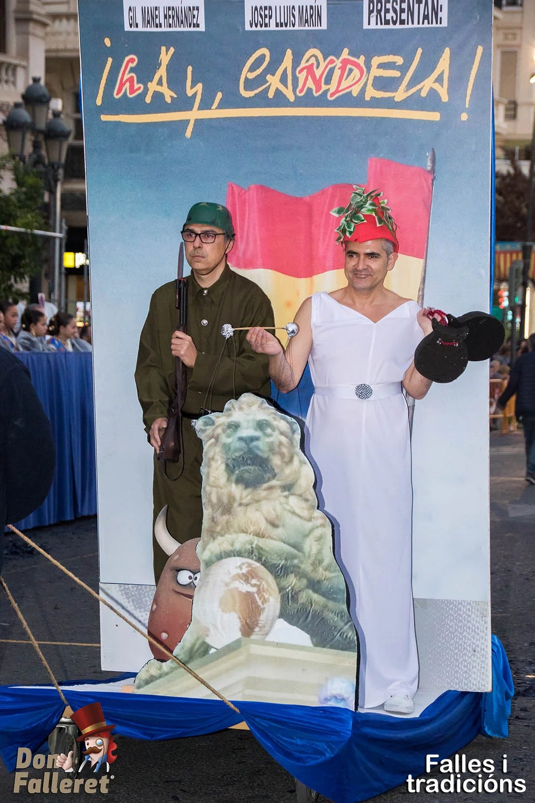 Duque de Gaeta se hace con la Cabalgata del Ninot 1 Cabalgata del Ninot 2019 don Falleret 33