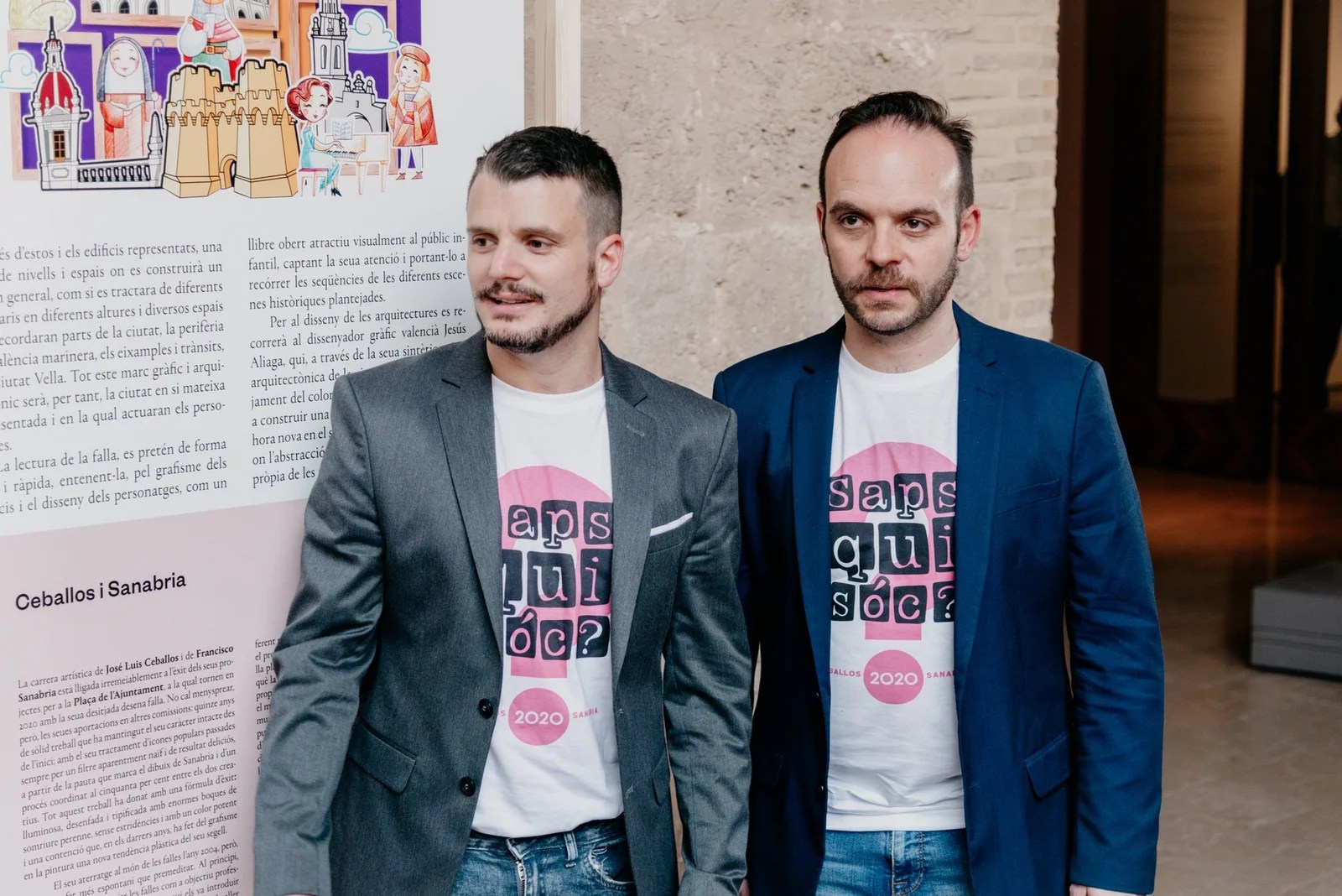 Ceballos & Sanabria en la presentación de las Fallas 2019 Foto: Fran Adlert © Don Falleret 2021 Todos los derechos reservados. ADL7552