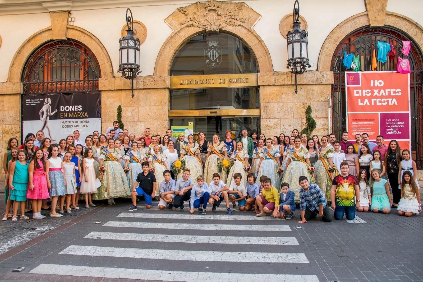 Así fue la despedida de las Falleras Mayores de Sagunto 3 despedida 1