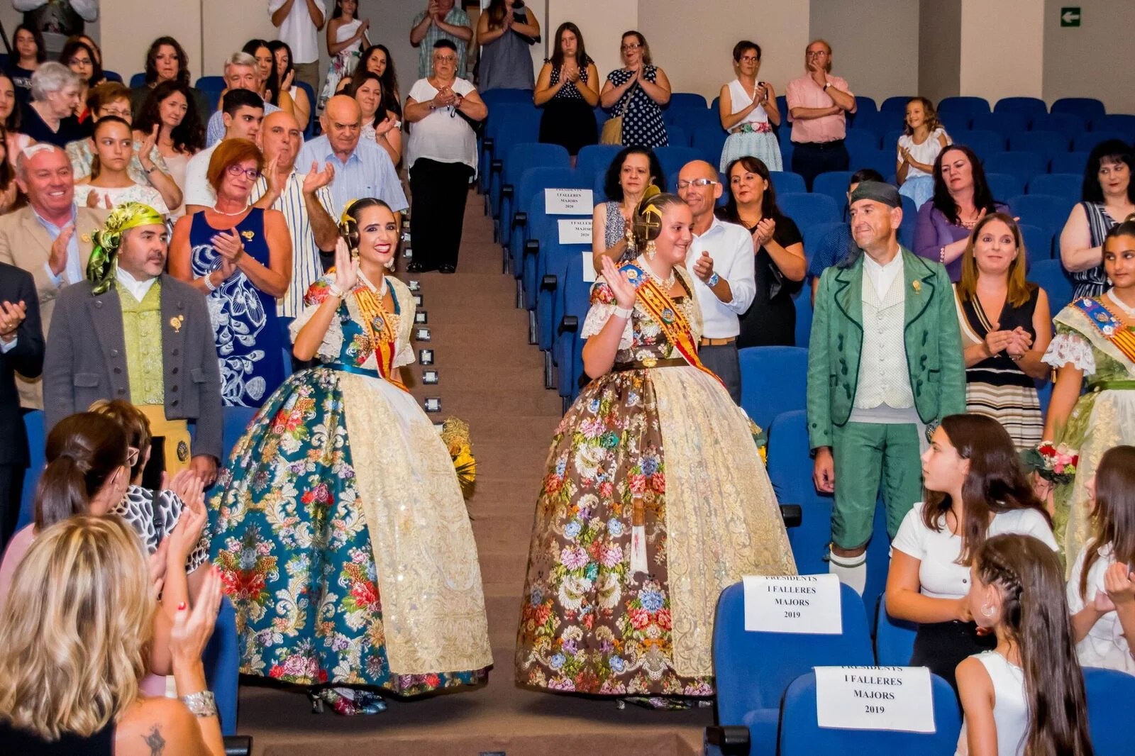 Así fue la despedida de las Falleras Mayores de Sagunto 5 despedida 5
