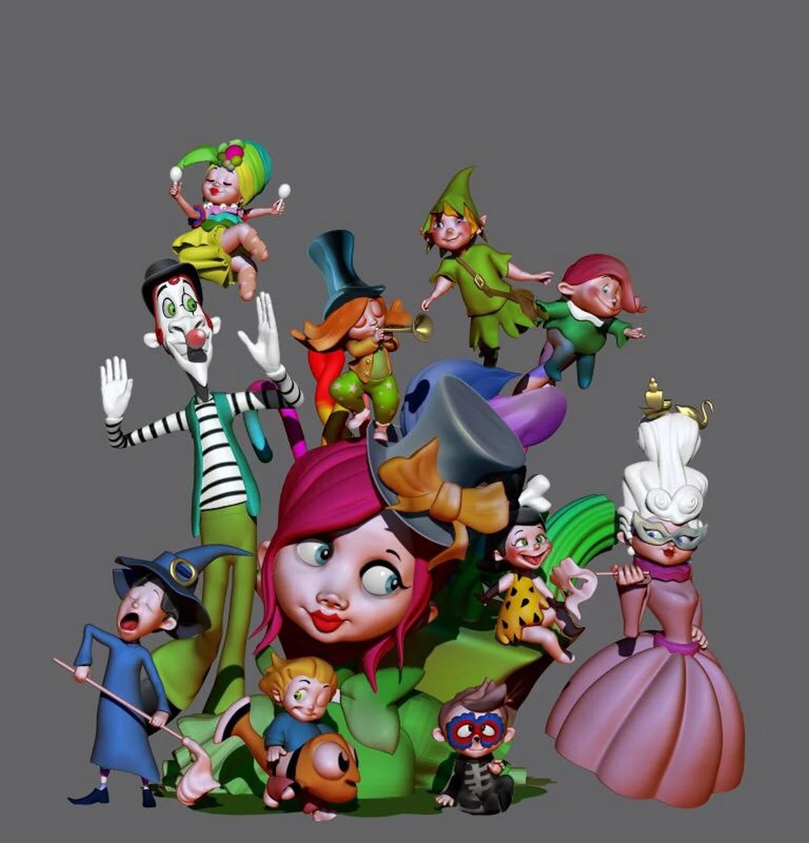 La Falla Antonio Molle contra la violència de gènere 2 infantil