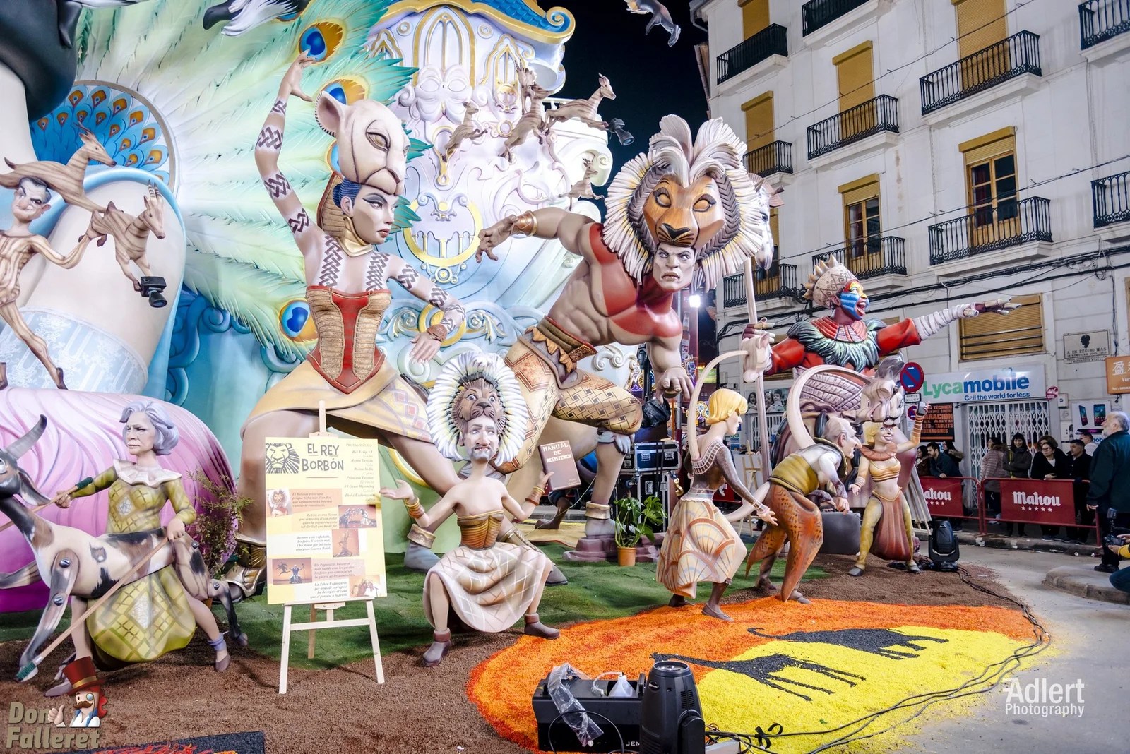 9 de cada 10 visitants en falles són espanyols 1 BIB7809