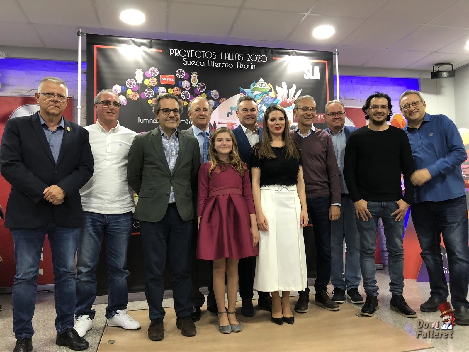 Los colores de la Falla Sueca