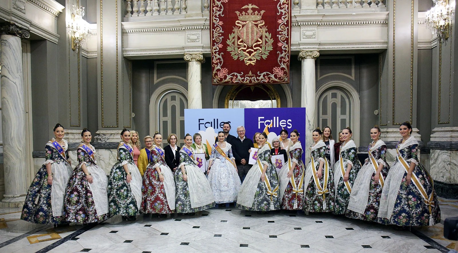 Homenatge a quatre dones per la seua contribució a la festa i la cultura de les Falles de València 1 49642397483 0d190aea1b o
