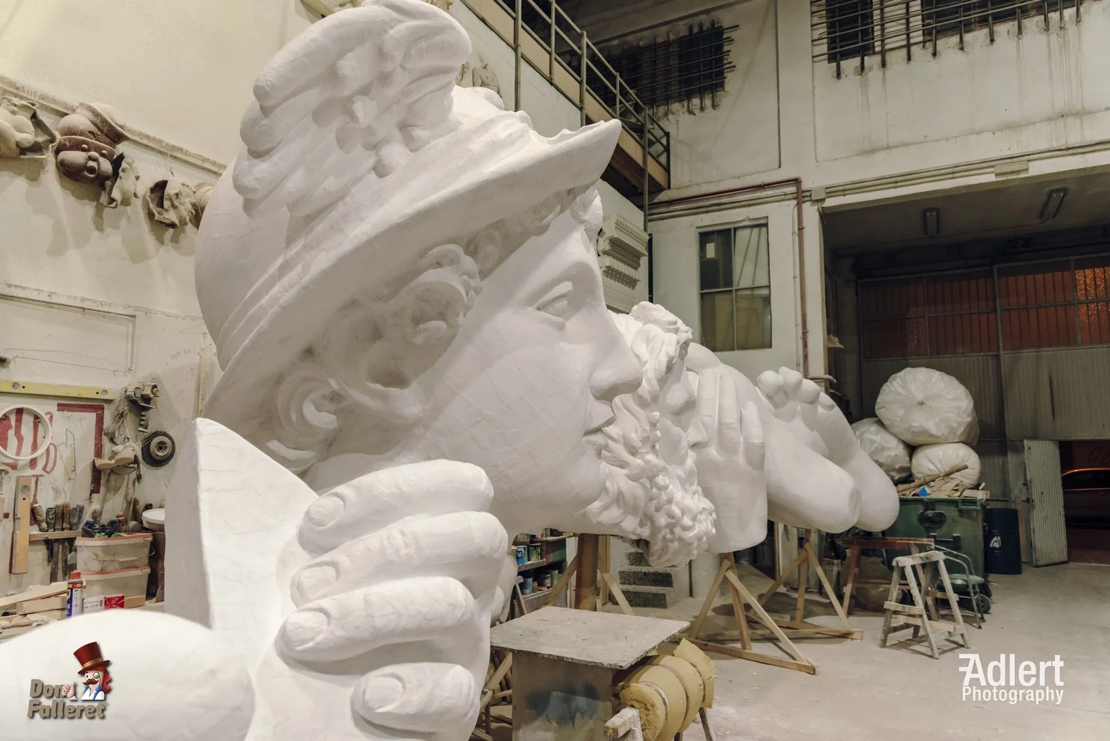 Foto Archivo Don Falleret: Taller Artista Fallero - Latorre y Sanz - Realizada por Fran Adlert ADL0874