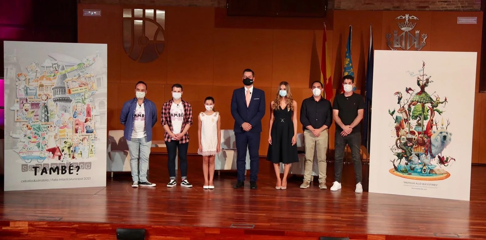 La sonrisa de las Fallas llega al Centro del Carmen 1 0716 acte falles municipals 2021 1
