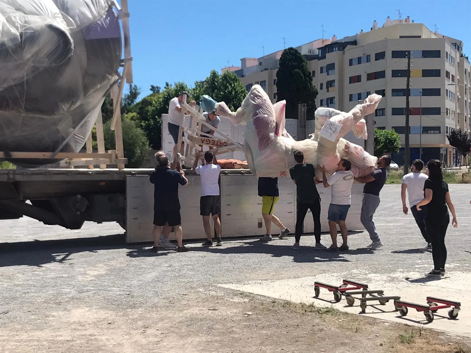 La Federació de Falles gestiona l’emmagatzematge de totes les falles de Borriana