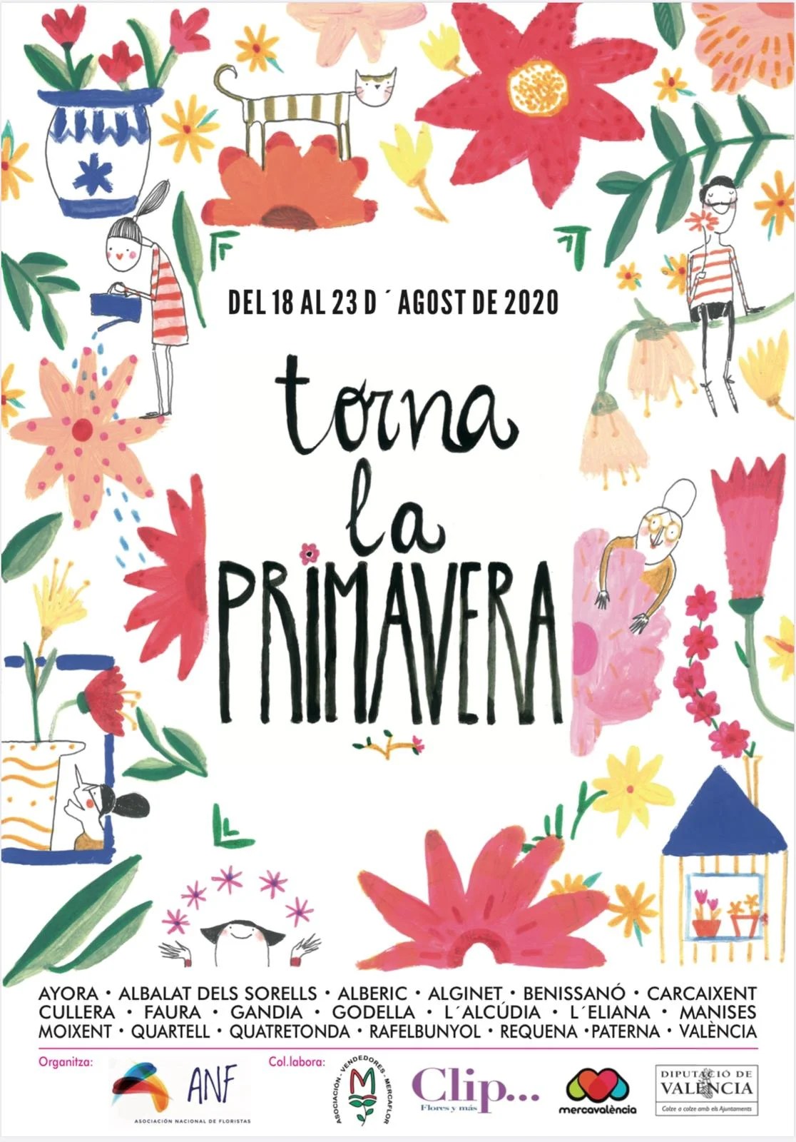 20 localidades valencianas acogen esta semana 'Torna la Primavera' 2 Cartel Torna la primavera
