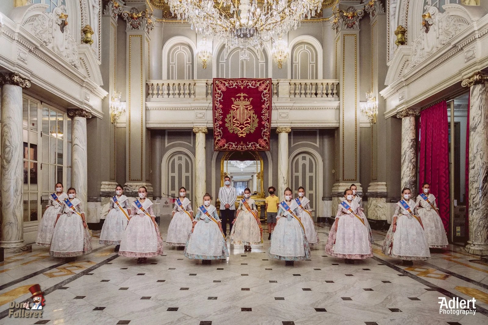 Carla García y Consuelo Llobell serán este sábado oficialmente las Falleras Mayores de València 2021 3 ADL8907