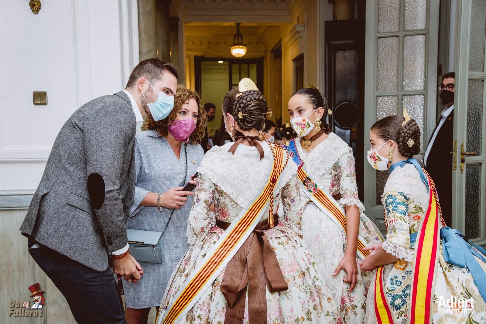 Carla García y Consuelo Llobell serán este sábado oficialmente las Falleras Mayores de València 2021 1 ADL8945