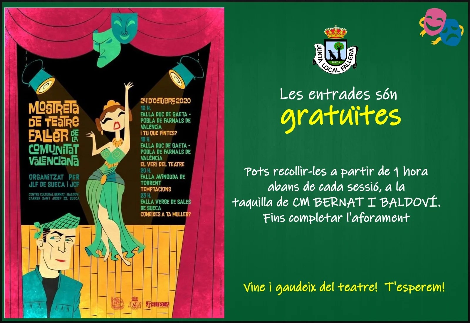 El Teatre Faller serà protagonista aquest cap de setmana a Sueca 2