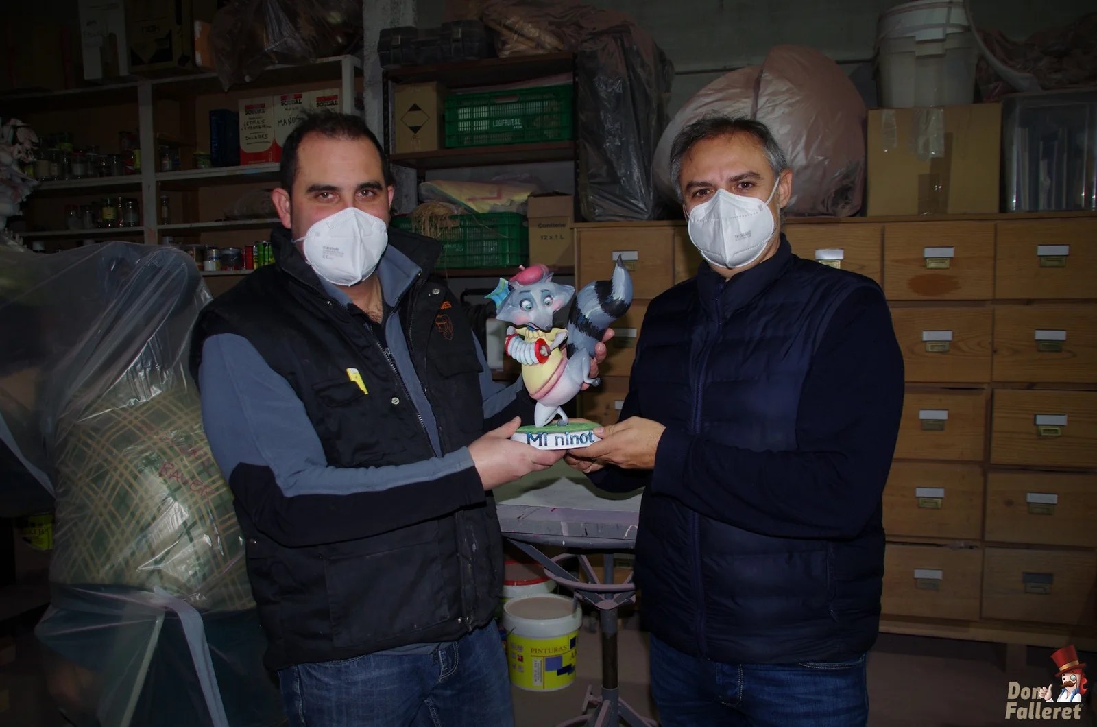 Paco Torres y Nacho Pérez - Mininot - Don Falleret