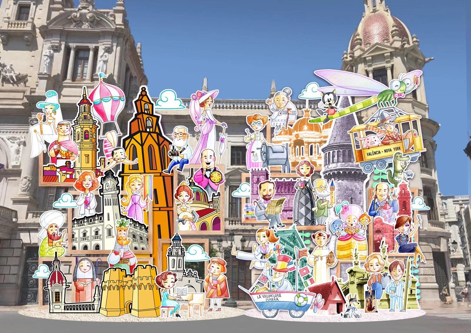 Los artistas de las Fallas Municipales 2021 tendrán exposición este marzo en el Centro del Carmen 5 0716 falla infantil municipal 2021 2