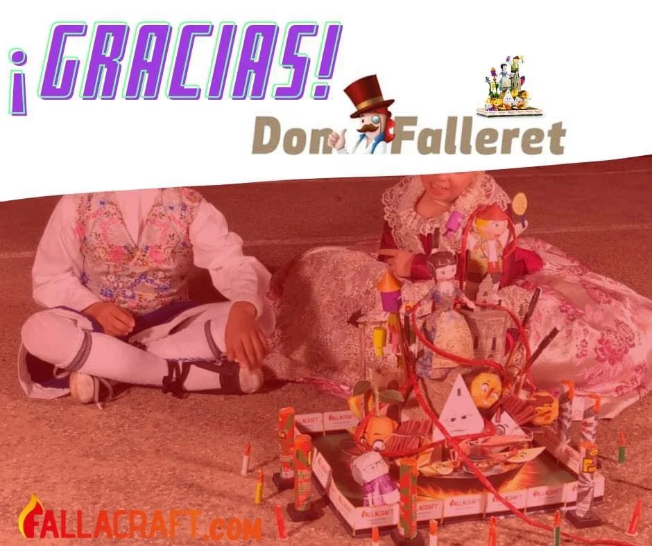 Fallacraft te ayuda a crear tu Falla en casa