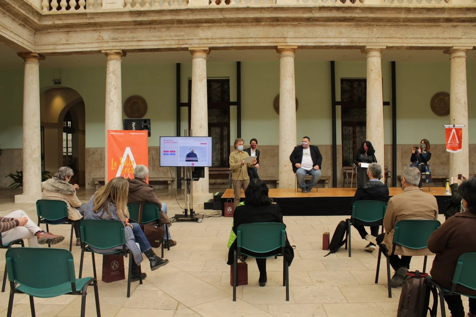 Crea cantando la Falla Immaterial 2021 1 Presentacion Falla Immaterial 2021 5