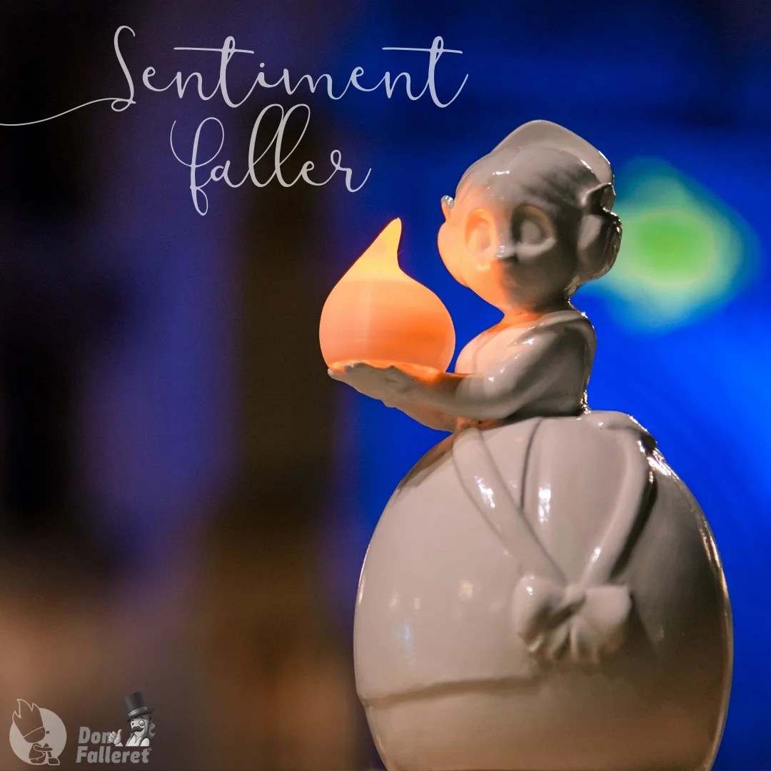 El Gremio de Sastres y Modistas muestra su apoyo a la campaña #PortemLaFlama 3 Sentiment Faller Don Falleret 2