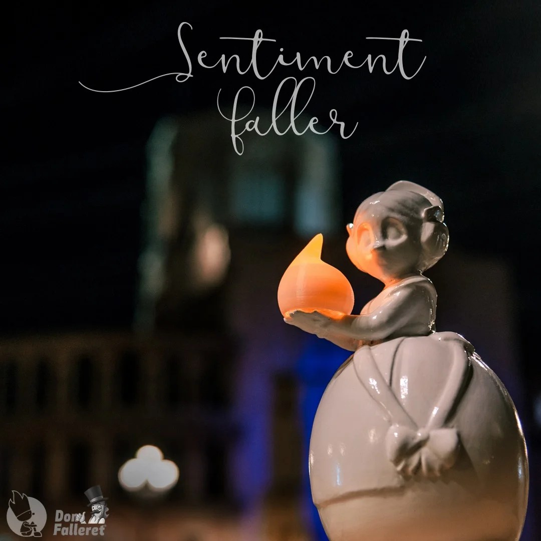 Un Ninot para ayudar a las Fallas y a la Indumentaria #PortemLaFlama