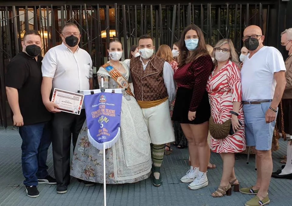 La Gala de la Cultura pone el punto de inicio hacia las Fallas 2021 de septiembre 42 Pintor Salvador Abril-Pere II el Gran