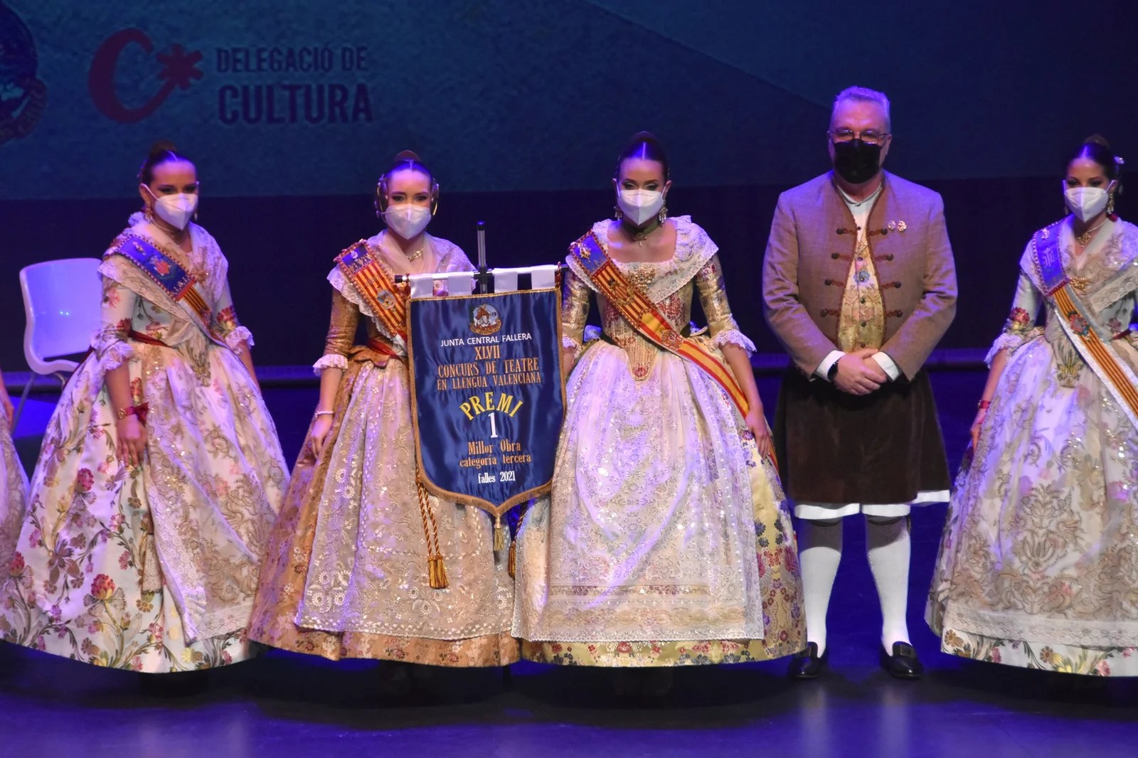 La Gala de la Cultura pone el punto de inicio hacia las Fallas 2021 de septiembre 39 Carrera Sant Lluís-Doctor Waksman, per l'obra De Remat