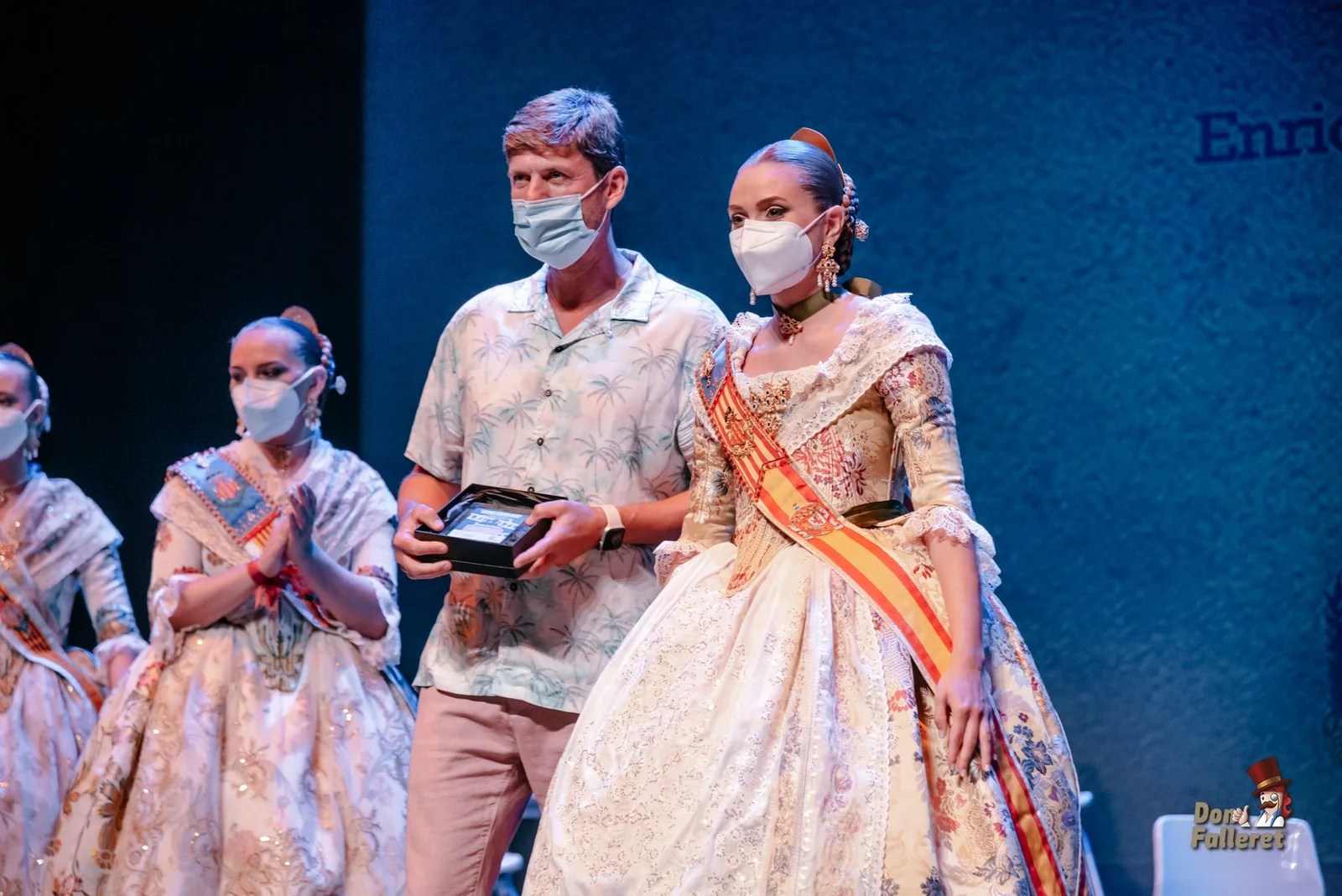 La Gala de la Cultura pone el punto de inicio hacia las Fallas 2021 de septiembre 5 Enrique Chisbert Cuenca per “El malalt imaginari” de la Falla Cadiz – Denia Foto: Fran Adlert