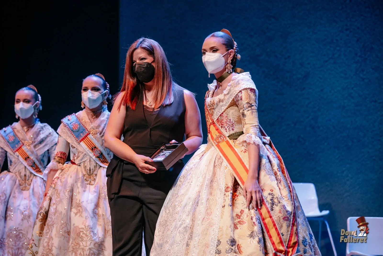 La Gala de la Cultura pone el punto de inicio hacia las Fallas 2021 de septiembre 6 Paula Reyes Plá per “Bon dia pel mati” de la Falla Molinell – Alboraya Foto: Fran Adlert