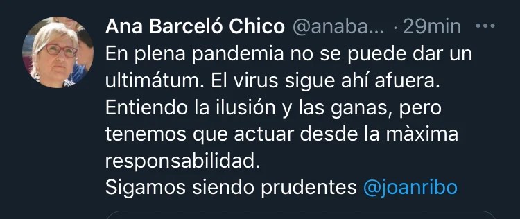 Ana Barceló: "Sigamos siendo prudentes Joan Ribó" 2 IMG 7963