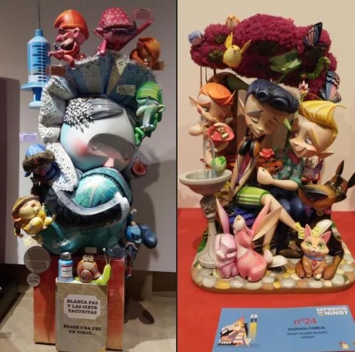 Alicante salva a los Ninot Indultats 2021