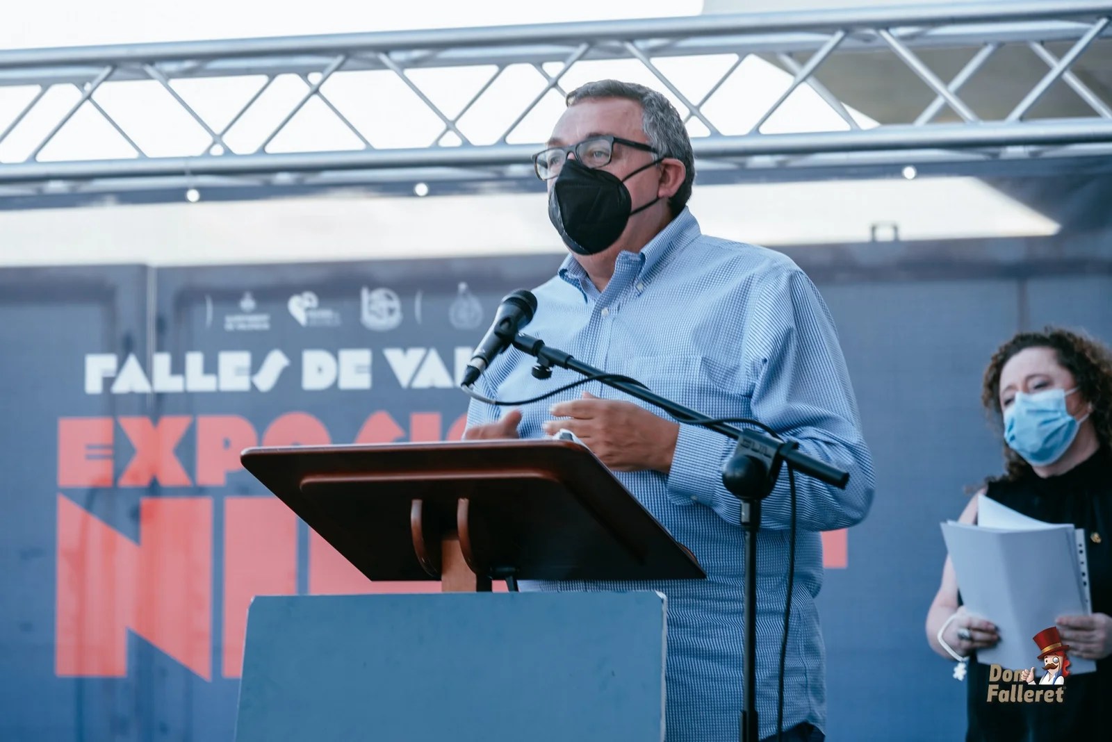 Una Exposición del Ninot con vistas al mar 14 Inaguracion Exposicion del Ninot 2021 M Don Falleret por Fran Adlert 269