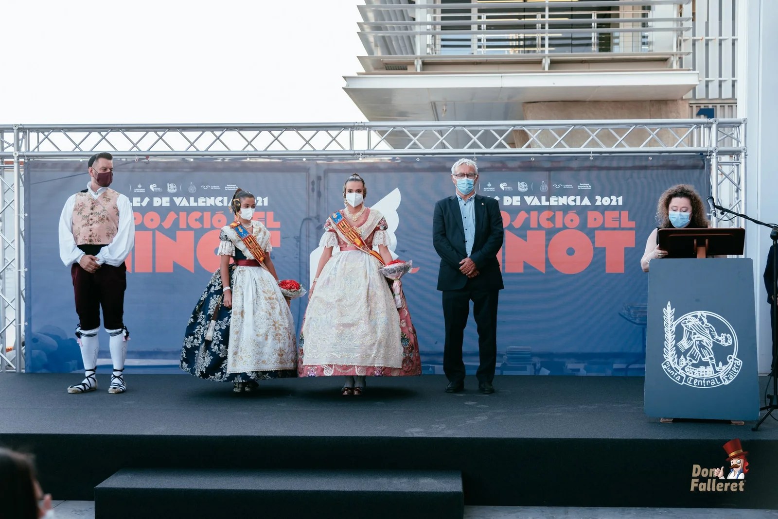 Una Exposición del Ninot con vistas al mar 13 Inaguracion Exposicion del Ninot 2021 M Don Falleret por Fran Adlert 280