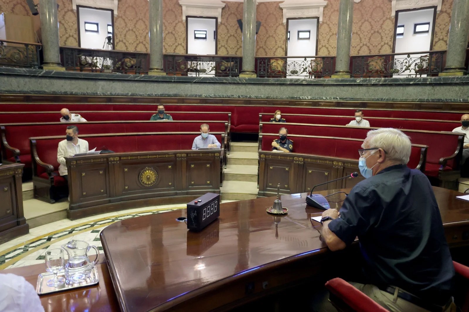 El alcalde Ribó hace un llamamiento a disfrutar de los actos falleros “desde la responsabilidad y el cumplimiento de las normas de seguridad” 2 Junta Local de Seguridad