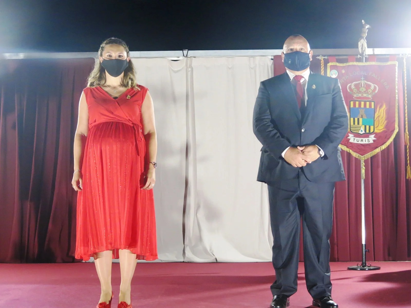 La gala fallera congrega al món faller de Turís 1 Eugenio Fortana i Isabel Guaita